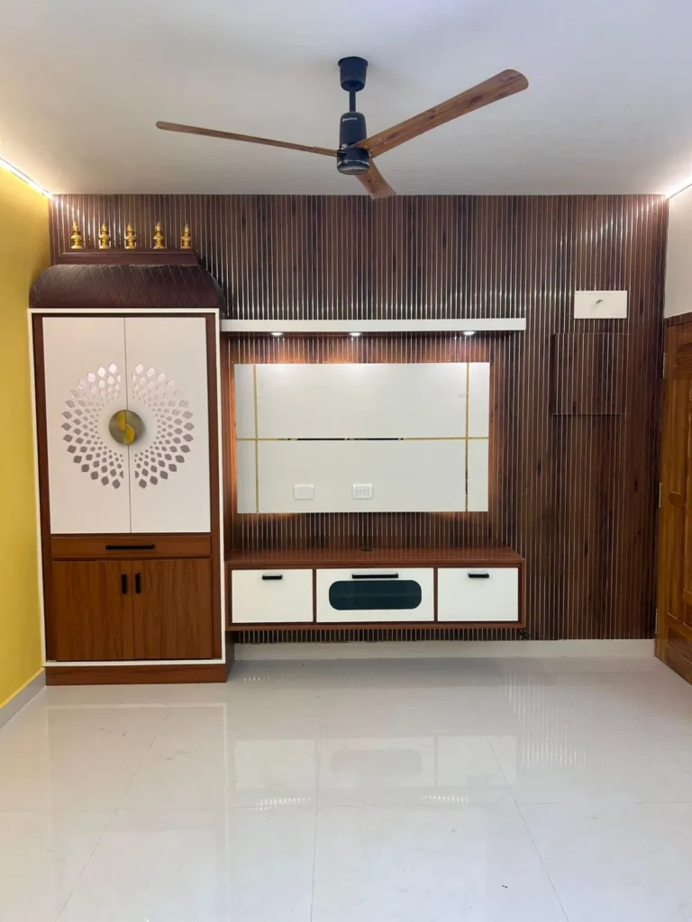 UPVC TV Unit Design Ideas | Rina Interiors